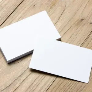 Business Card Text Layout